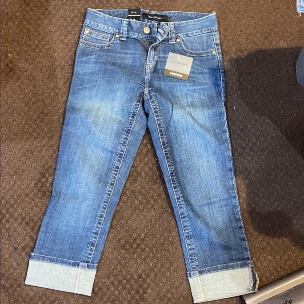 Cropped Jeans